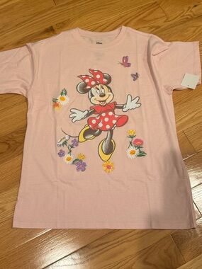 Disney Minnie Mouse Pink Graphic Tee